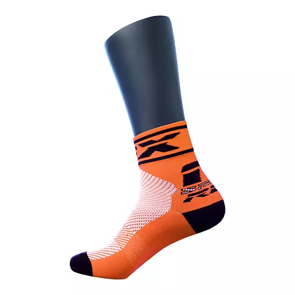 CALCETIN ROX R- RUNNING STEP MEDIA CAÑA - 39-42, NARANJA FLUOR