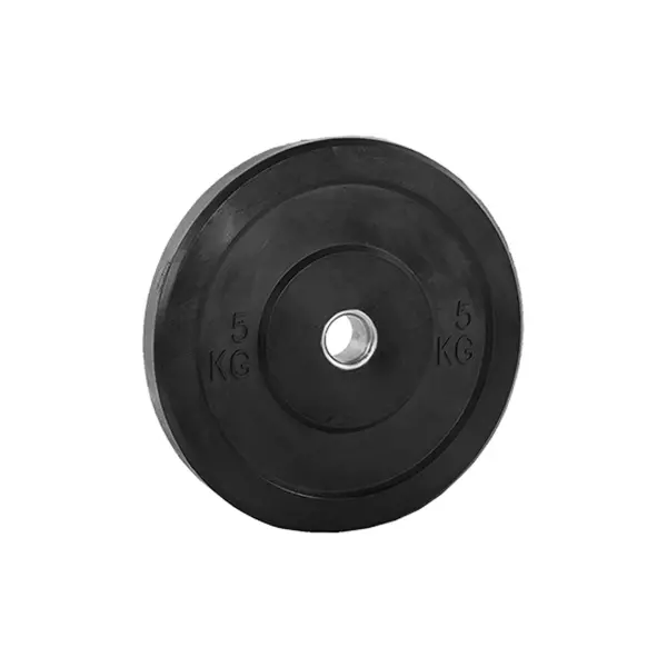 DISCO BUMPER - NEGRO, 5 KG,OLIMPICO