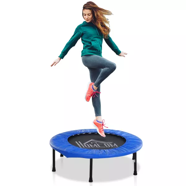 Cama Elástica Trampolín - Azul Oscuro PVC ?81 x 22,5cm