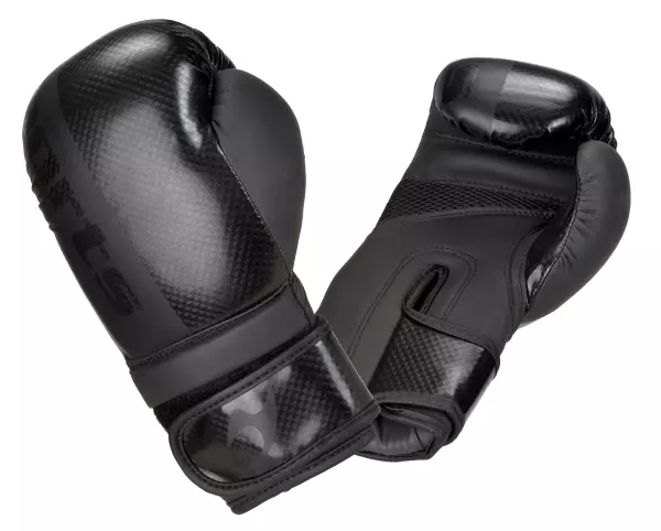 GUANTES BOXEO KIDS "ASSASSIN" 6 OZ NEGRO JUSPORTS