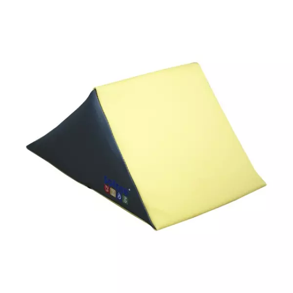 FIGURA MINITRIANGULO 25X25X25 CM - AMARILLO/GRIS,