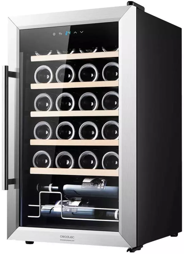 VINOTECA GRANDSOMMELIER 24000 INOX COMPRESSOR 24 BOTELLAS