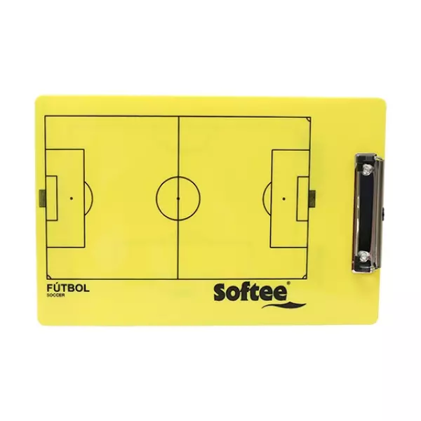 CARPETA TACTICA VELEDA FUTBOL - AMARILLO, GRANDE