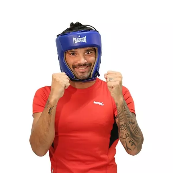 CASCO BOXEO FULLBOXING PROTECT - AZUL