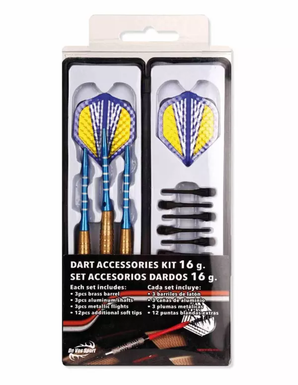 Set accesorios dardos 16 gramos