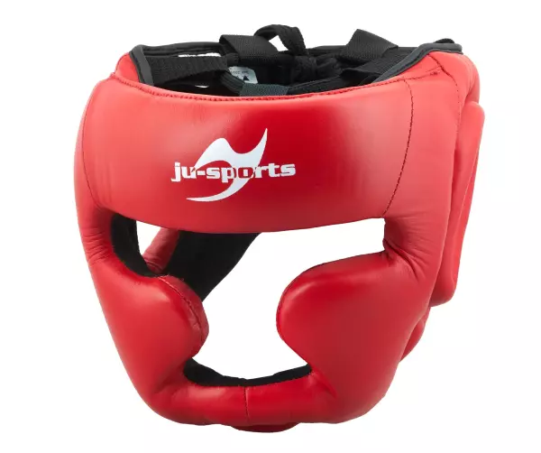 CASCO CERRADO ROJO JU SPORT BOXEO