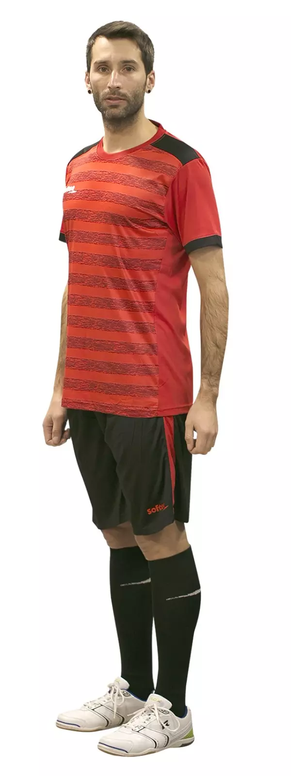 SET SOFTEE LEADER INFANTIL - ROJO/NEGRO, 12 AÑOS preguntar stock