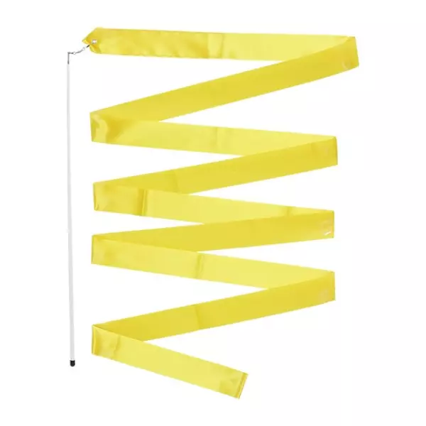 SET STICK + CINTA RITMICA - AMARILLO, 600CM