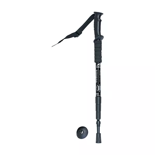 BASTON DE TREKKING BBD 1.0 -UNIDAD- - NEGRO,