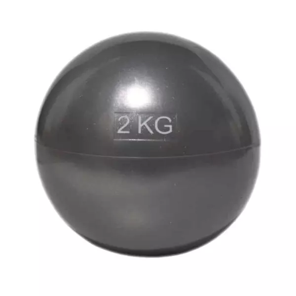 Pelota lastrada BUMBA 2 kg Gris