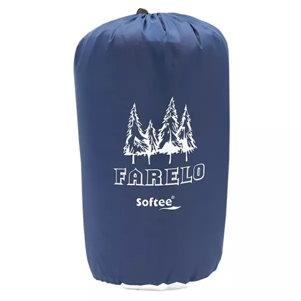 SACO DE DORMIR TRANSFORMABLE SOFTEE 'FARELO' - 180X75CM, MARINO