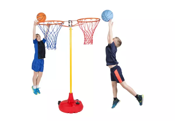 CANASTA ARO DOBLE BALONCESTO