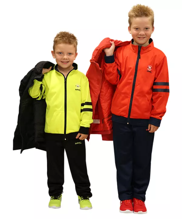 CHANDAL SOFTEE WEST POINT INFANTIL - 14 AÑOS, ROJO/MARINO#