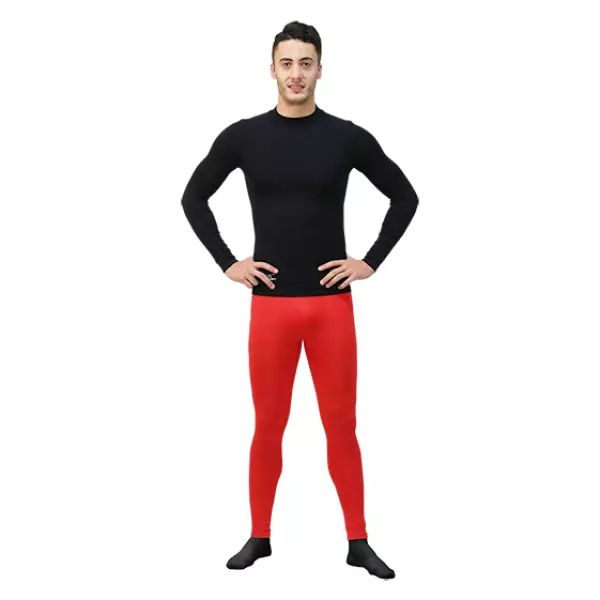 PANTALON TERMICO SOFTEE BUBBLE ADULTO - ROJO, XS/S