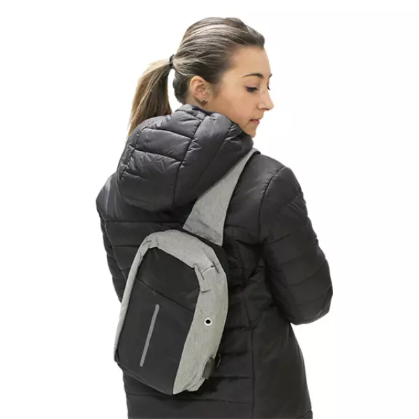 BANDOLERA SOFTEE MODELL - GRIS, UNICA