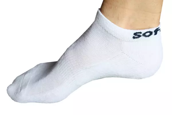 PAR CALCETIN TOBILLERO SOFTEE - 35-38, BLANCO