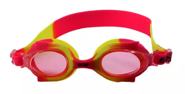 GAFA NATACION SQUBA HADAD JUNIOR - FUCSIA/CELESTE/AMARILLO, SENIOR