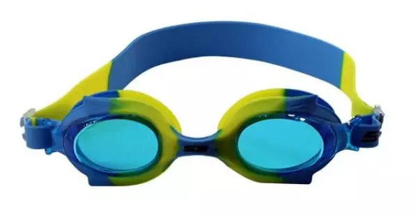 GAFA NATACION SQUBA HADAD JUNIOR - SENIOR, CELESTE/AMARILLO