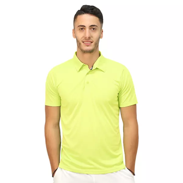POLO SOFTEE PROPULSION INFANTIL - 6 AÑOS, AMARILLO FLUOR