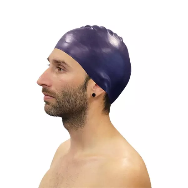 GORRO NATACION SILICONA SOFTEE - JUNIOR, ROYAL