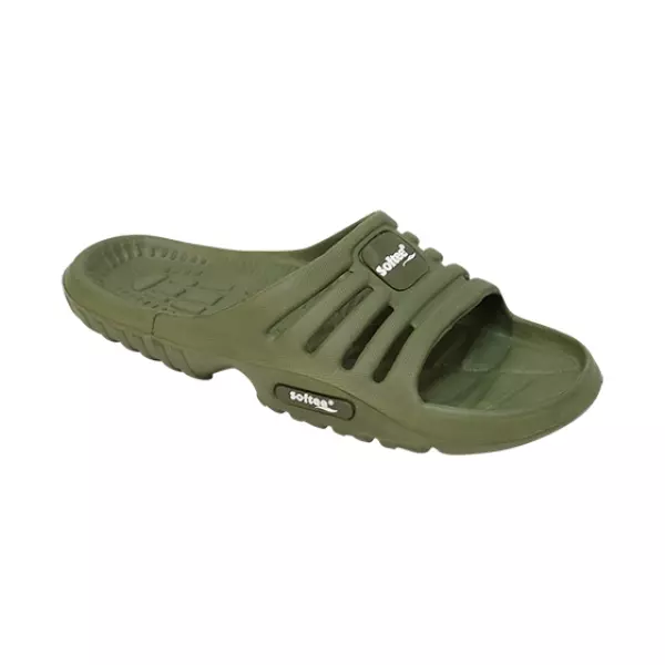 CAJA 12 PARES CHANCLA MODELO EVY - 30-35, VERDE AGUA