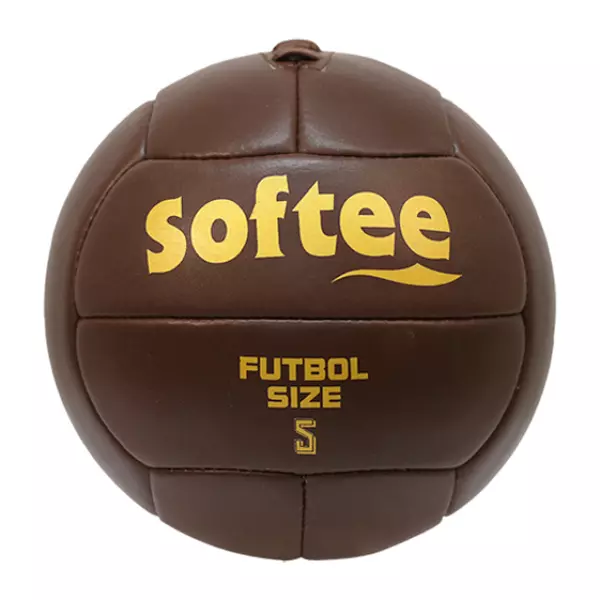 BALON SOFTEE VINTAGE POWER - MARRON, FUTBOL11#