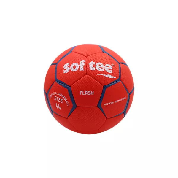 BALON BALONMANO  FLASH - 56CM, ROJO/BLANCO