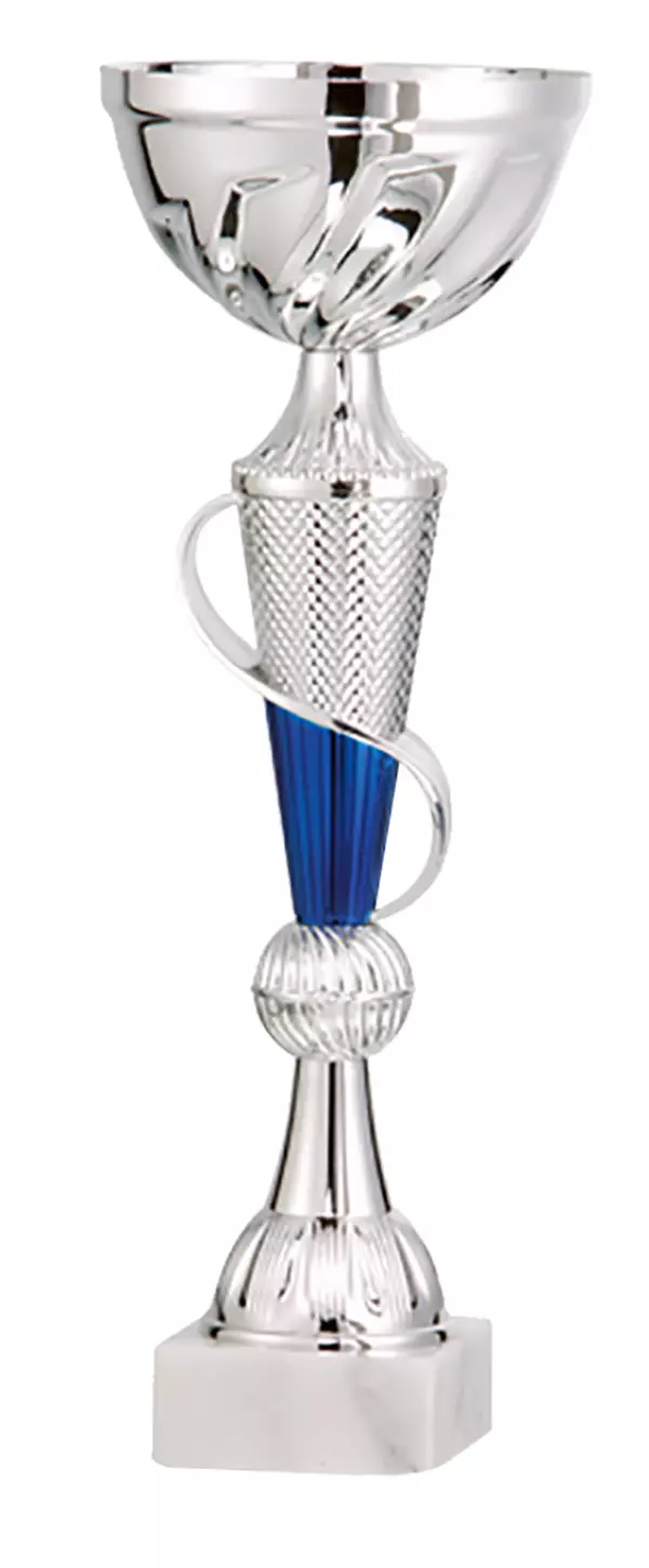 TROFEO ARGOS - PLATA/AZUL, 24CM#