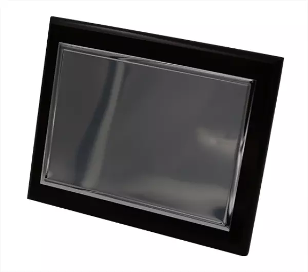 PLACA HOMENAJE DIONE BASIC  - PLATA, 24X19CM