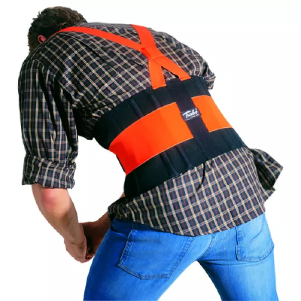 FAJA TURBO TRACK FLUOR CON TIRANTES