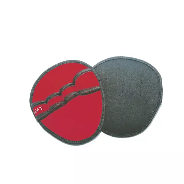 Calleras fitness en neopreno con refuerzo anti-deslizante. Color rojo