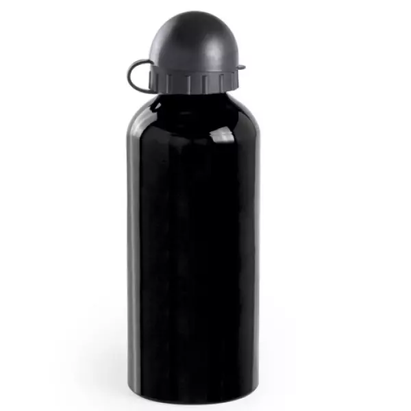 Bidón aluminio 650 ml. NEGRO