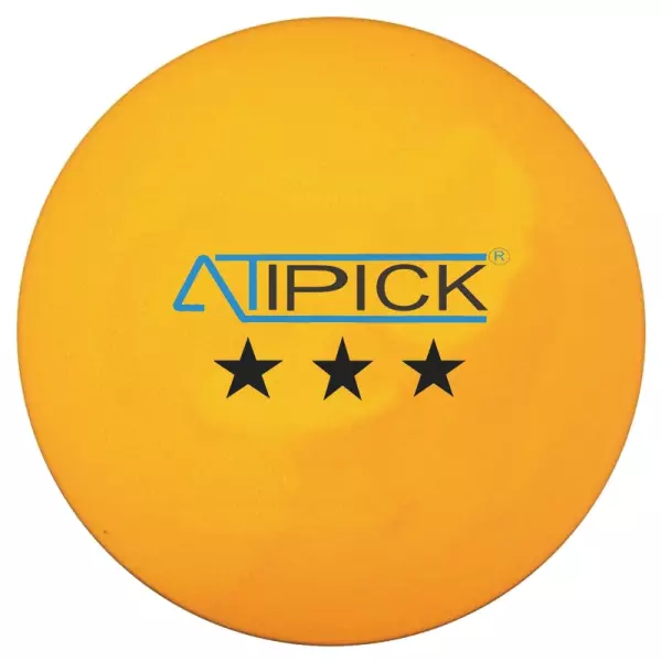 Blister 6 pelotas Ping-Pong. 3*** naranja