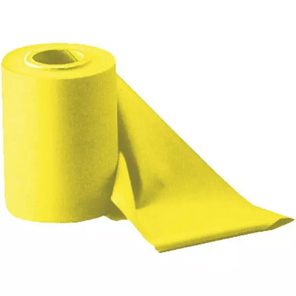 Rollo 15m banda látex.15x0.45 cm. amarillo