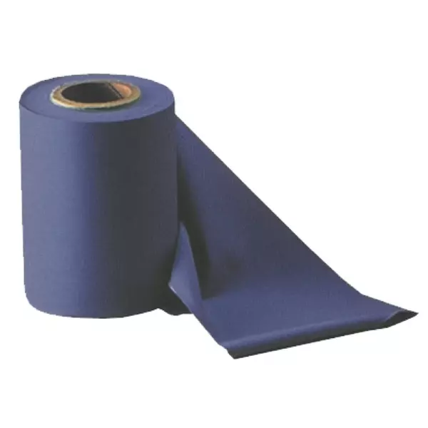 Rollo 15m banda látex.15x0.65 cm. azul