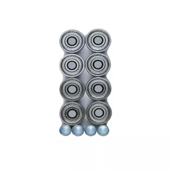 Blíster 8 cojinetes ABEC7 Chrome