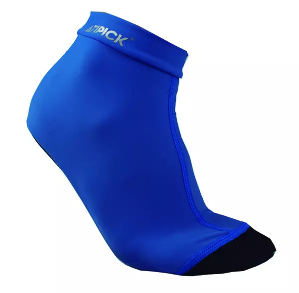 Calcetines anti-deslizantes elastano. color azul. Tallas 27-30