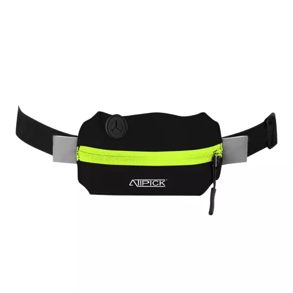 Riñonera de running elastano impermeable. bolsillo con cremallera. Medida IPhone 6