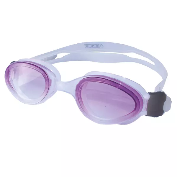 Gafas natación adulto DYNAMIC. doble banda silicona. hidrodinámicas en silicona líquida.