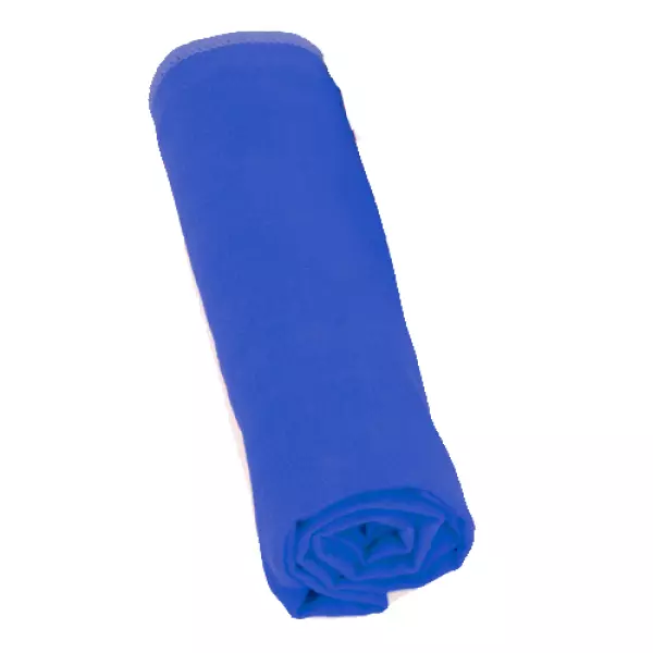 Toalla microfibra 72x138cm. 200 grm/2. color azul
