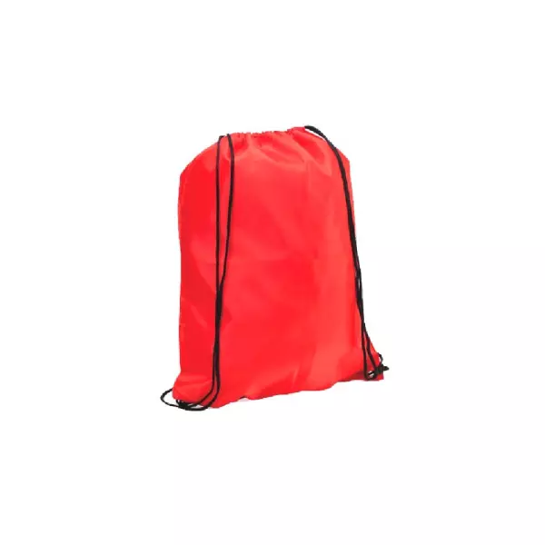Bolsa mochila poliéster 210T. color 03 rojo