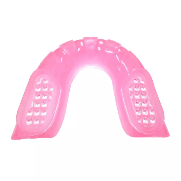 Protector bucal simple ROSA con GEL y almohadilla