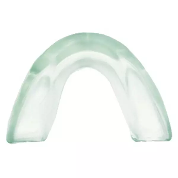 Protector bucal simple junior TRANSPARENTE. en estuche