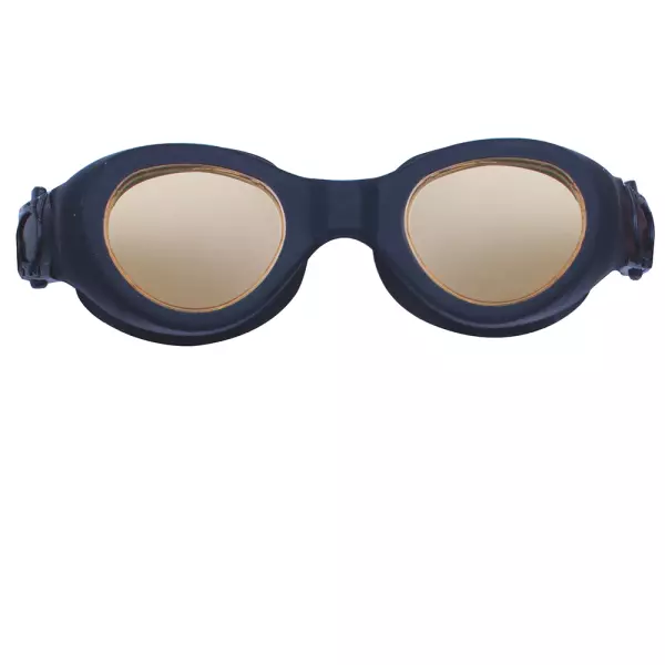 Gafas natación adulto COMPACT. doble banda silicona. monobloc