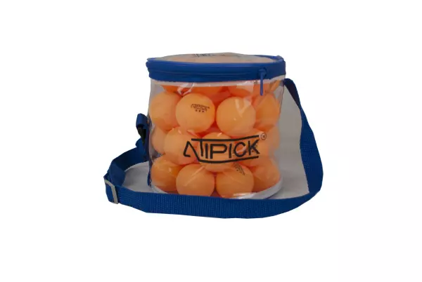 Bolsa 36 pelotas ping-pong naranjas 3***