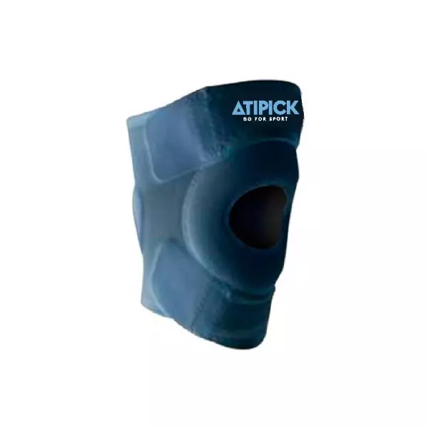 Rodillera estabilizadora elástica en neopreno ajustable. rótula abierta. Talla única (UNIDAD)