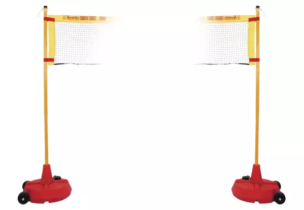 SET RED LIGERA 1 CAMPO badminton