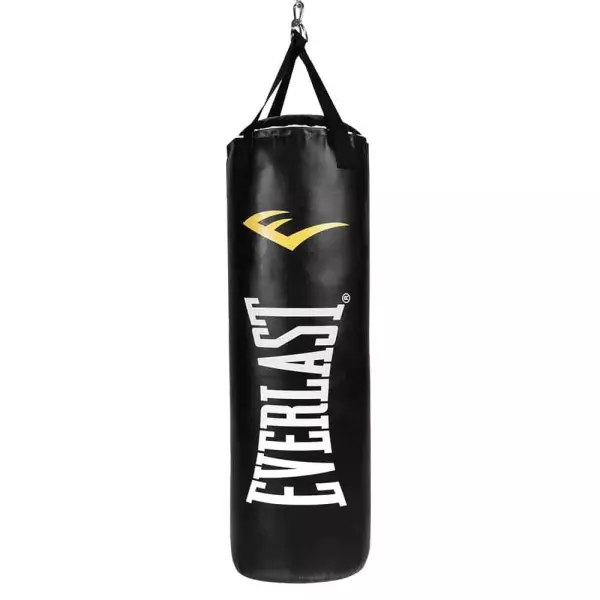 EVERLAST SACO NEVATEAR CON CADENA RELLENO 18KG BLACK / WHITE BOXEO