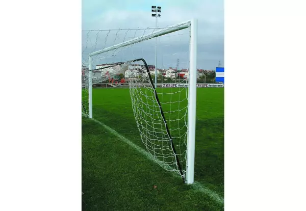 Bases Abatibles metálicas para porterías fIjas F-11. (Fondo 2m) Juego.