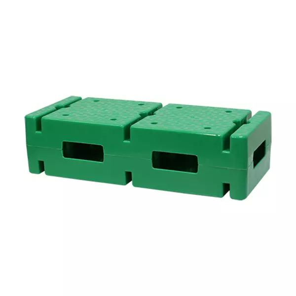 LADRILLO CON SOPORTE PARA PICA Y ARO - VERDE